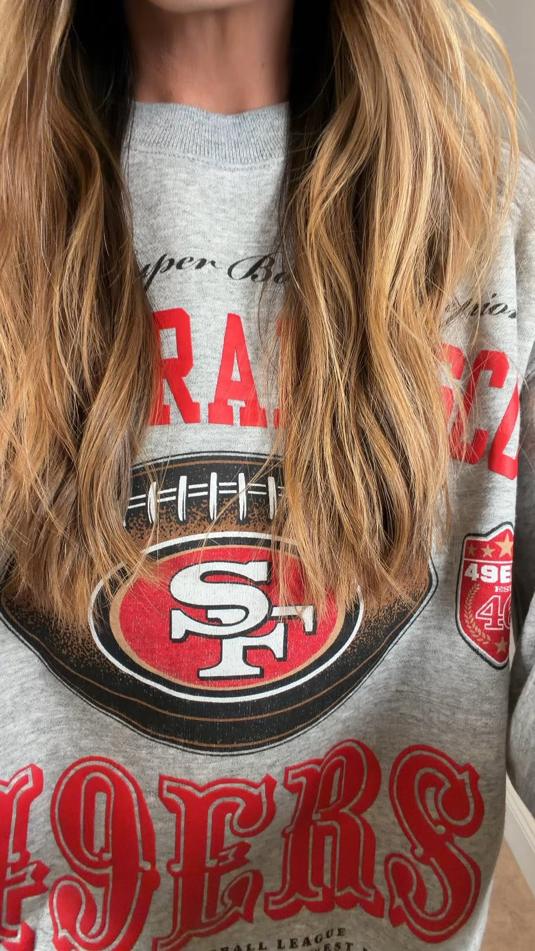 49ers sweatshirt - men’s size medium