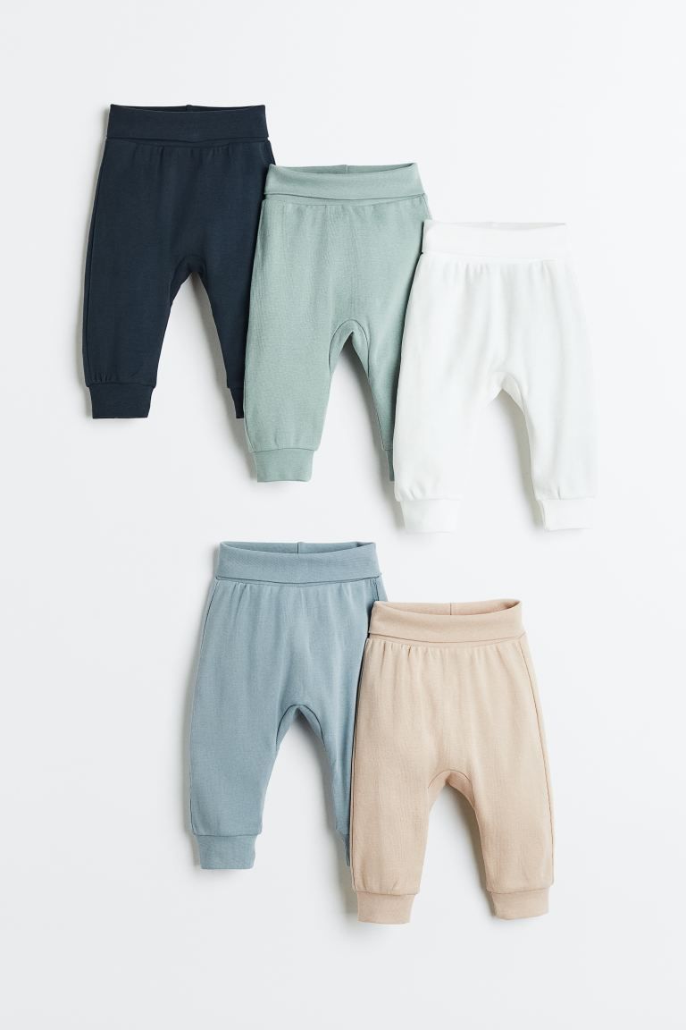 5-pack Cotton Pants | H&M (US + CA)