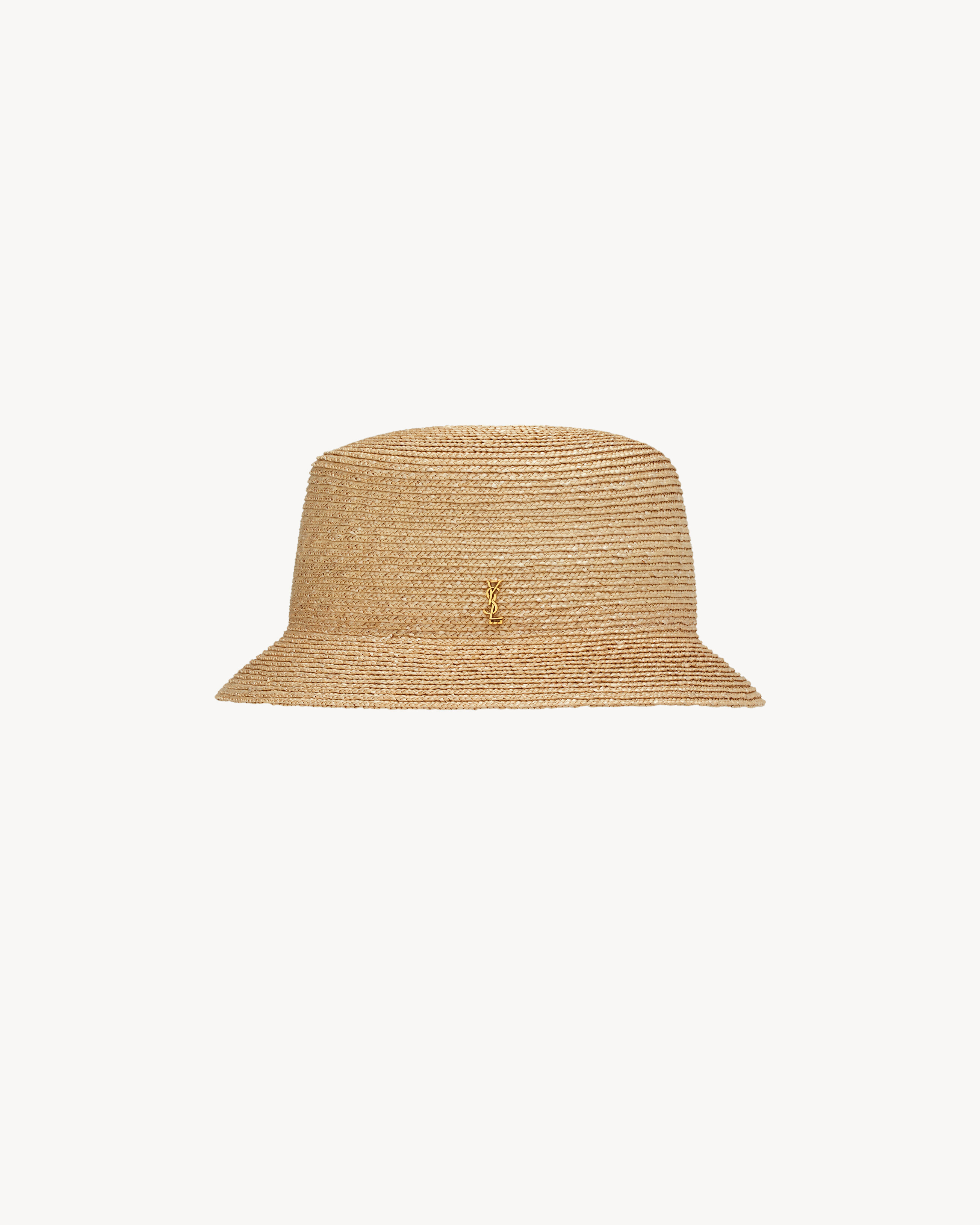 MAGLINA STRAW BUCKET HAT | Saint Laurent Inc. (Global)
