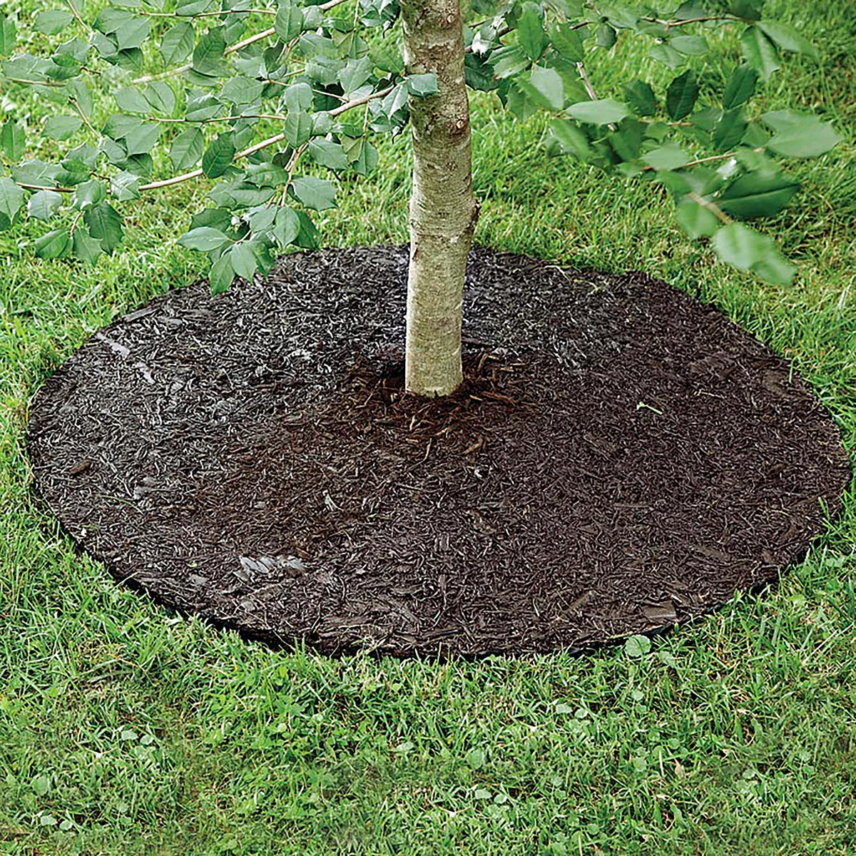 Permanent Mulch Tree Ring, 24" dia. | Plow & Hearth | Plow & Hearth