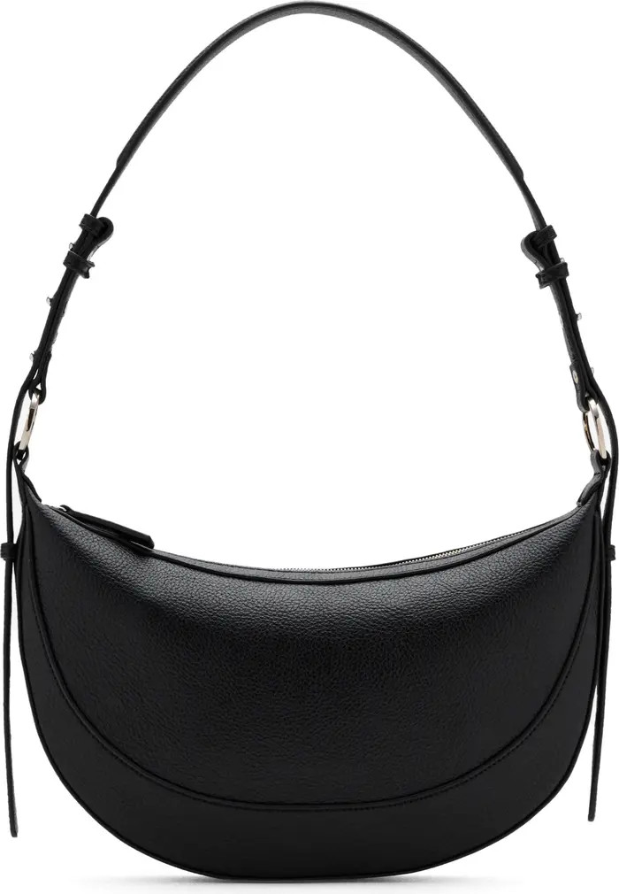 Oval Faux Leather Shoulder Bag | Nordstrom