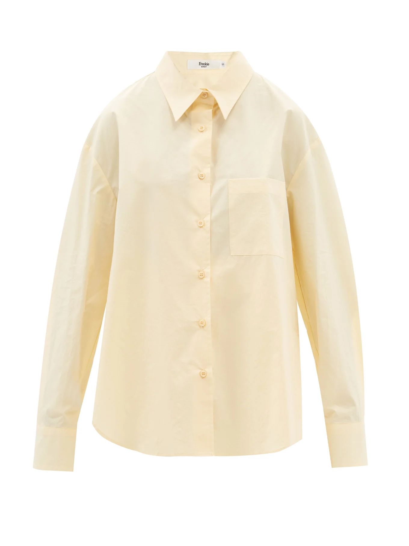 Lui organic cotton-poplin shirt | Matches (UK)