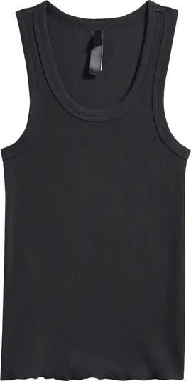 Cotton Rib Scoop Neck Tank | Nordstrom