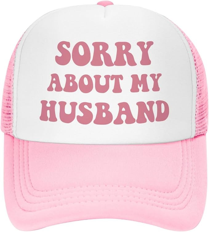 You Find It Offensive? I Find It Funny Trucker Hats for Women Pink Men Funny Slogan Pink Hats for... | Amazon (US)