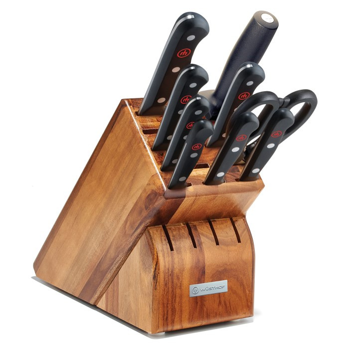 Wüsthof Gourmet Knife Block, Set of 10 | Williams-Sonoma