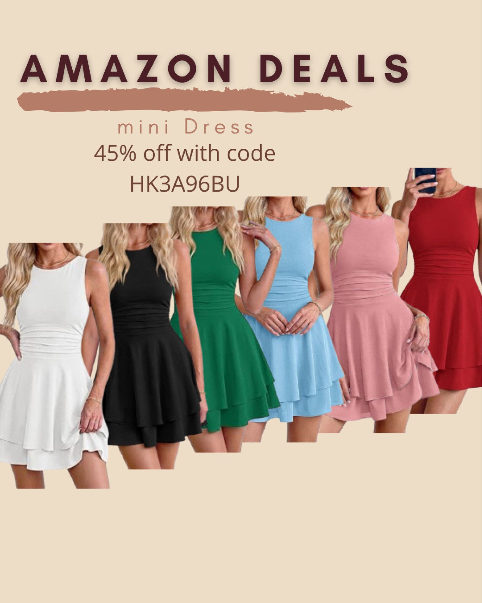 $15 ends 5/10

Amazon fashion
Amazon deals
Mini dress
Flowy dress


#LTKSaleAlert