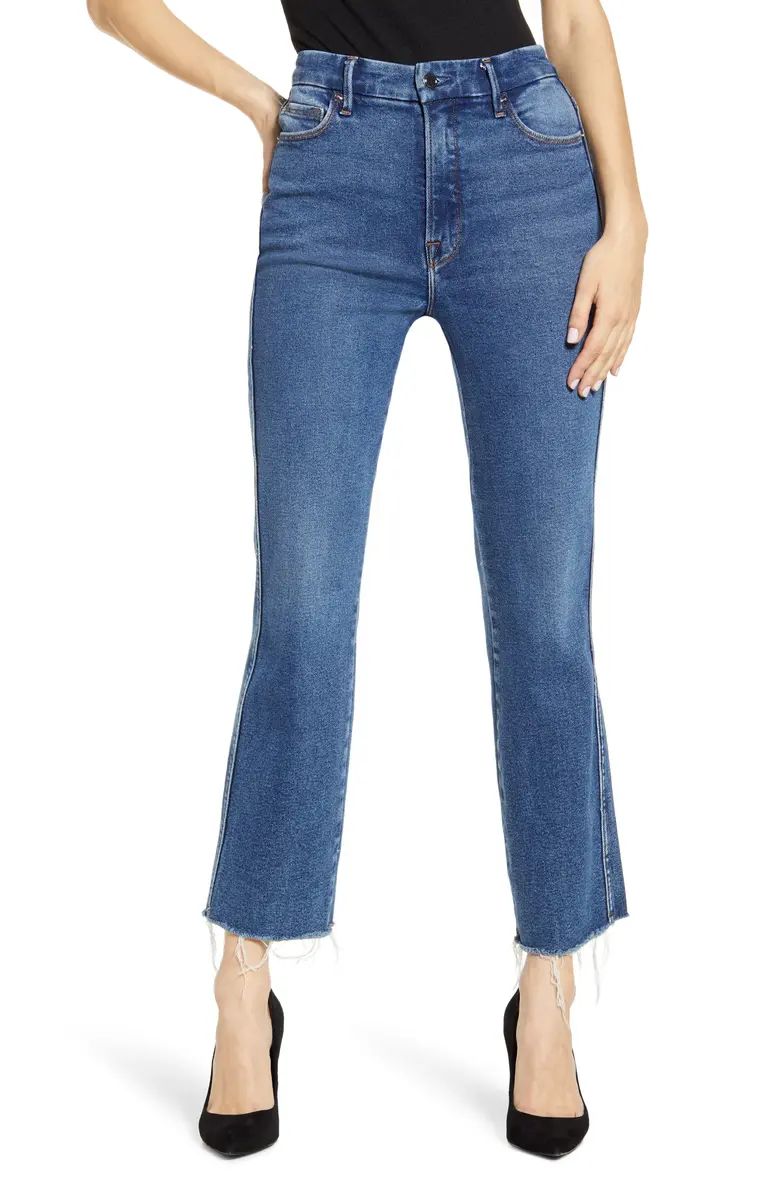 Good Curve High Waist Ankle Straight Leg Jeans | Nordstrom