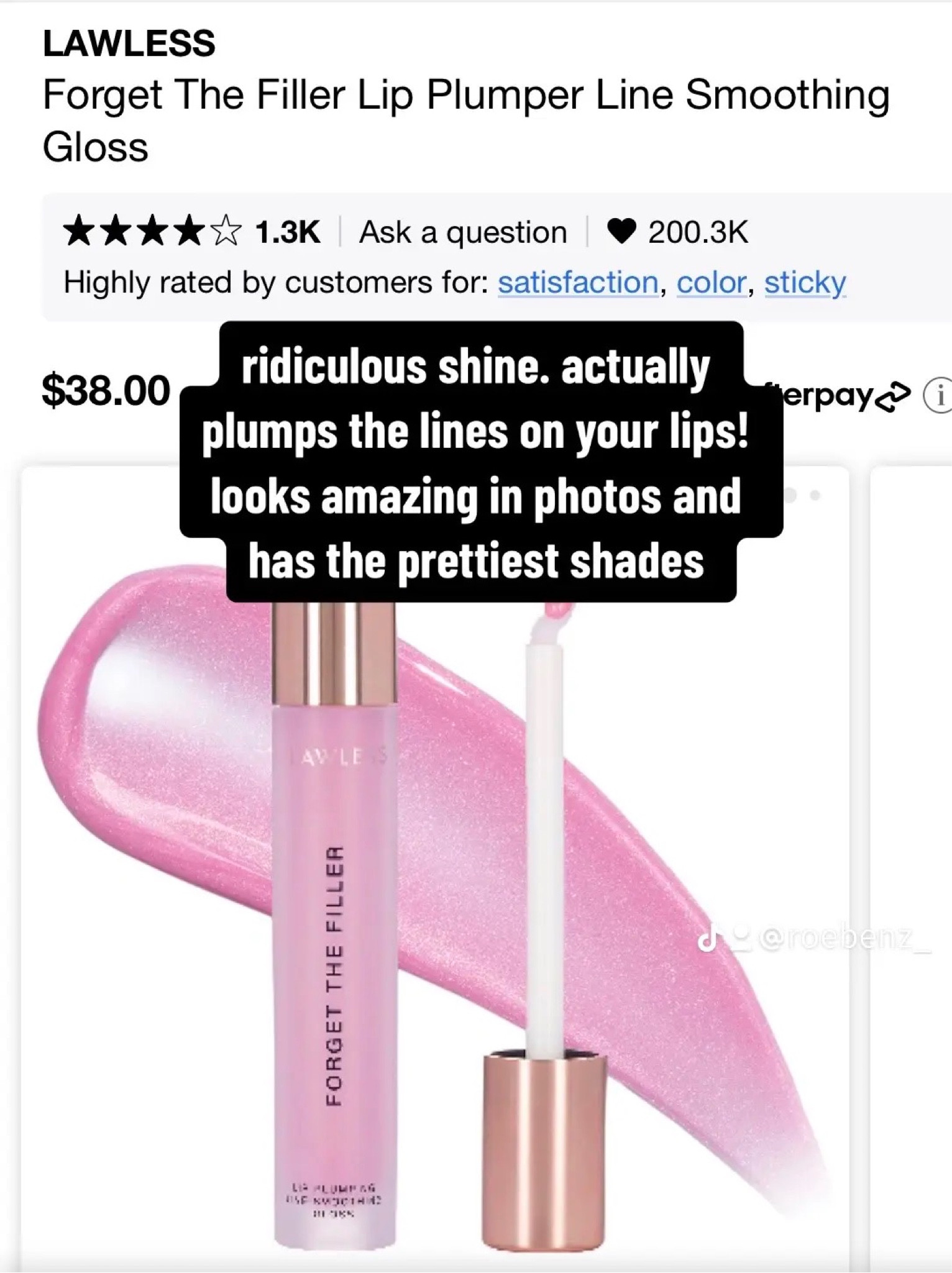 Lawless forget the filler lip plumper 💋
i love shades: cherry vanilla and juicy watermelon 

sephora sale
makeup 
beauty 
gifts for her 
christmas 

#LTKSeasonal #LTKbeauty #LTKHolidaySale