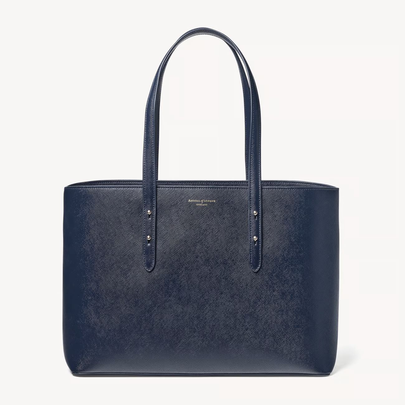 Regent Tote
        Navy Saffiano | Aspinal of London