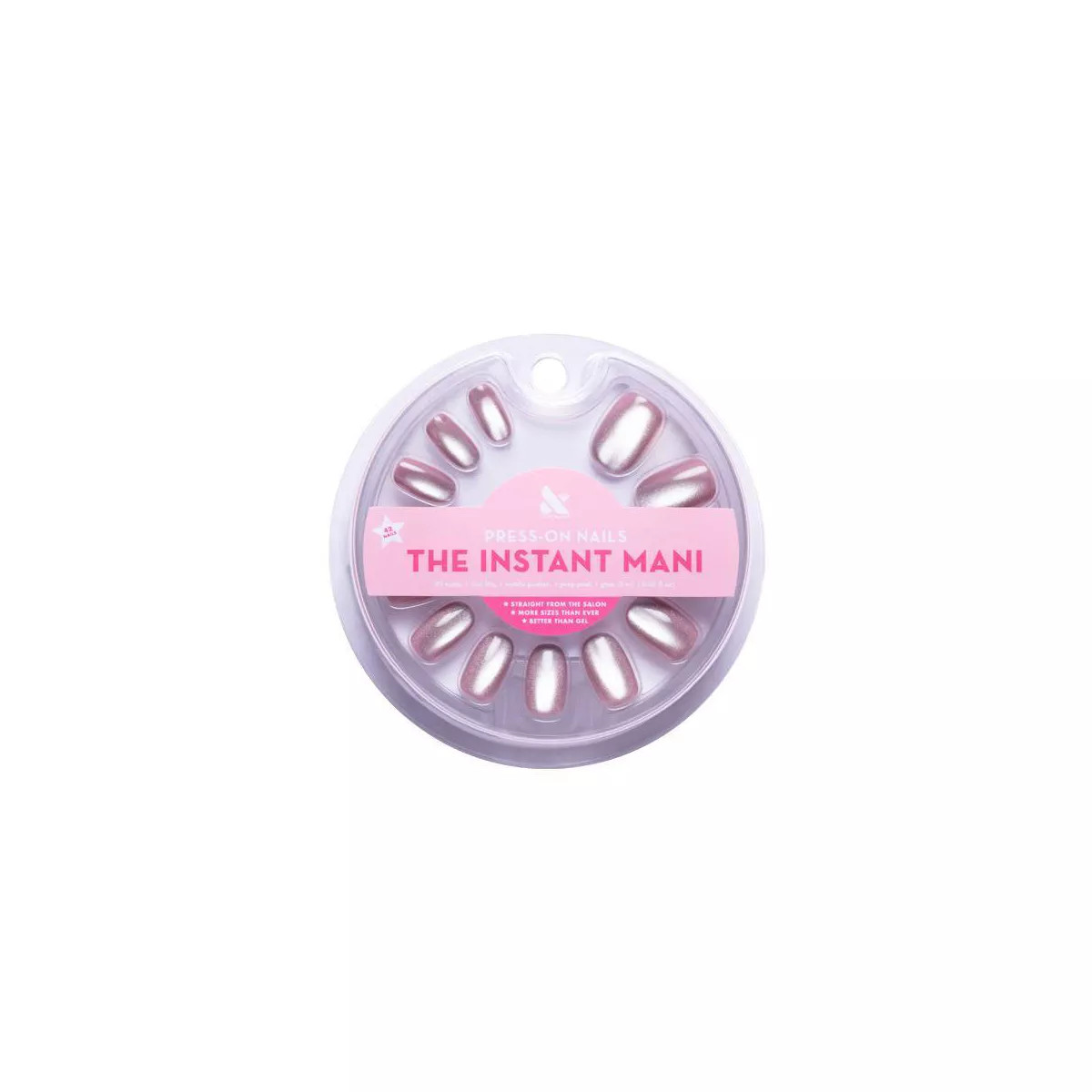 Olive & June Press-On Fake Nails - World Lit Velvet - 42ct | Target