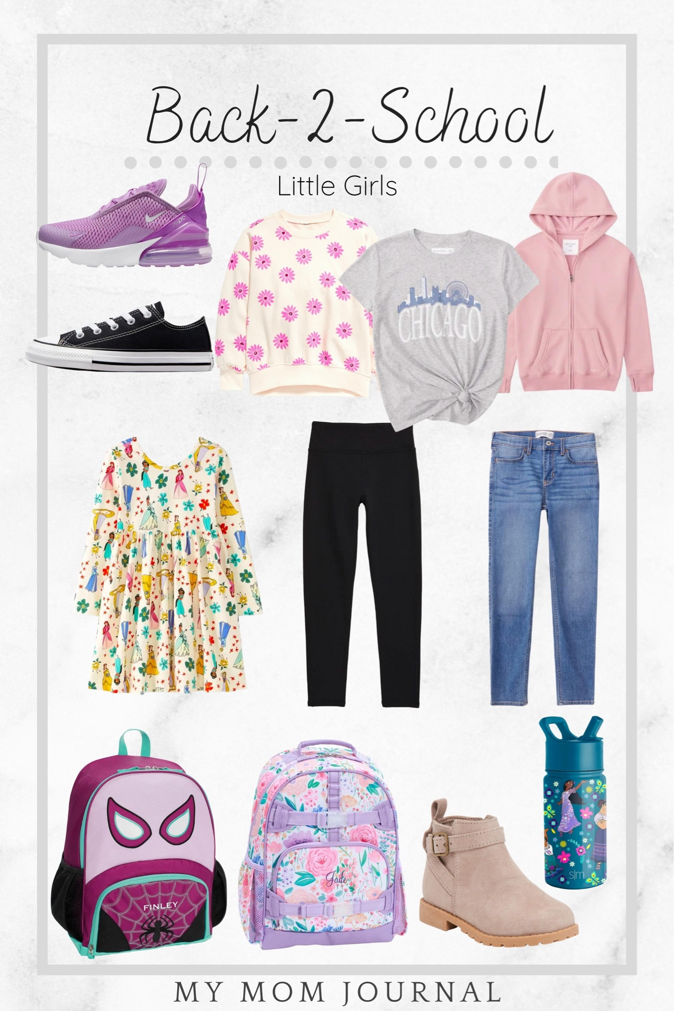 Back to school little girls!

#nike #converse #oldnavy #abercrombie #hannaandersson #zella #pbkids #simplemodern