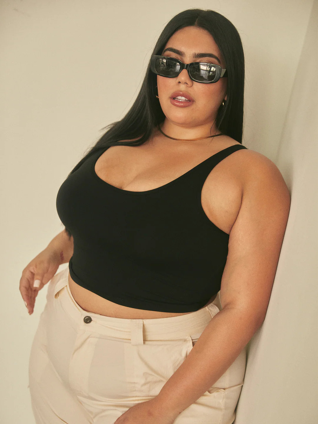 Scoop Neck Brami Tank | Klassy