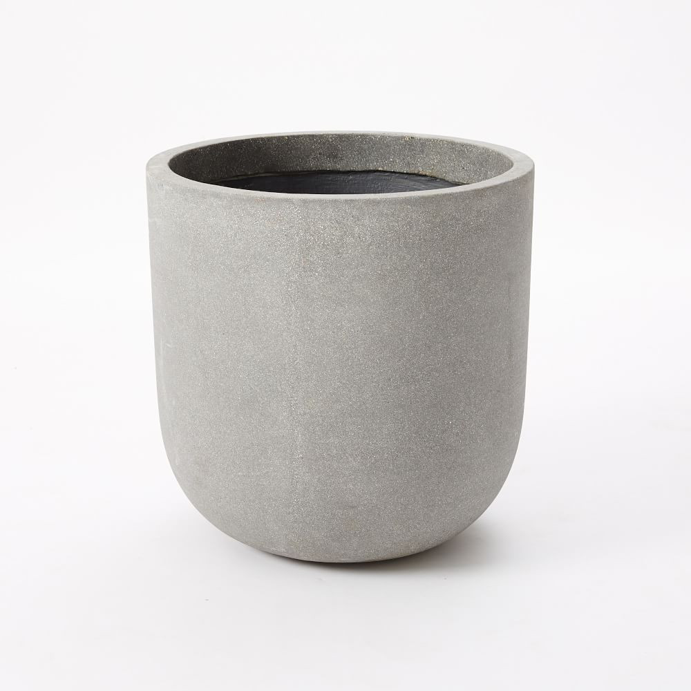 Radius Ficonstone Indoor/Outdoor Planters | West Elm (US)
