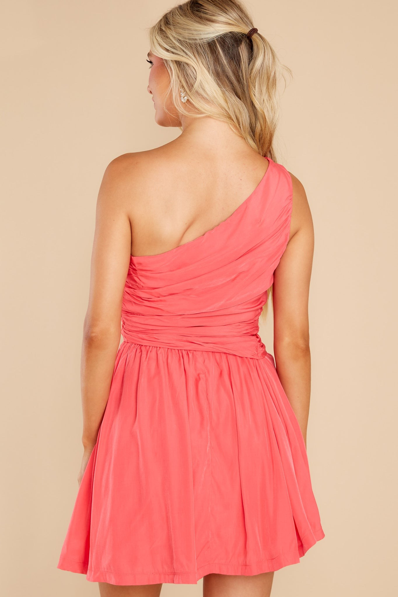 Absolutely Irresistible Azalea Pink Dress | Red Dress 