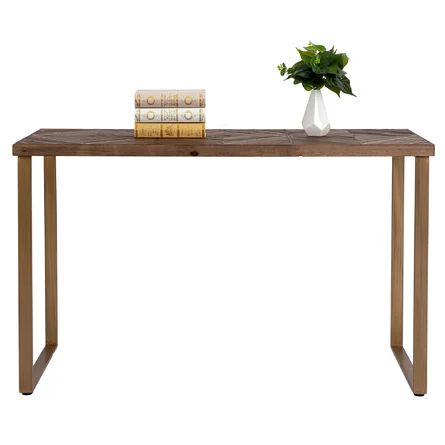 Millwood Pines Elegant Modern Office Table, Entry Table Wooden 48" | Wayfair | Wayfair North America