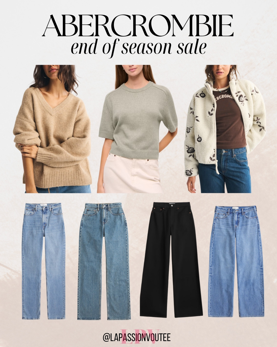 If you’ve been waiting to shop Abercrombie, this end of season sale is the moment. Up to 50% off makes it easy to pick up versatile pieces that feel current and wearable. Ideal for updating your wardrobe without overthinking or overspending. 

 #LTKSaleAlert #LTKFindsUnder50 #LTKFindsUnder100