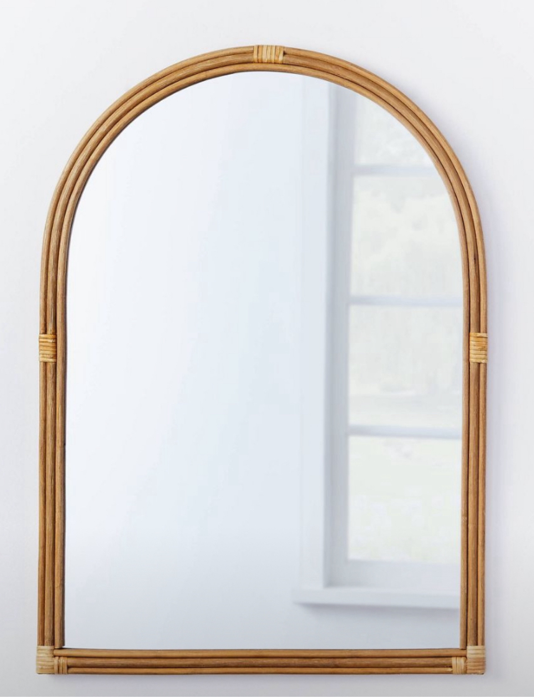 Wood mirror 