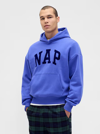 VintageSoft NAP Logo Hoodie | Gap (US)