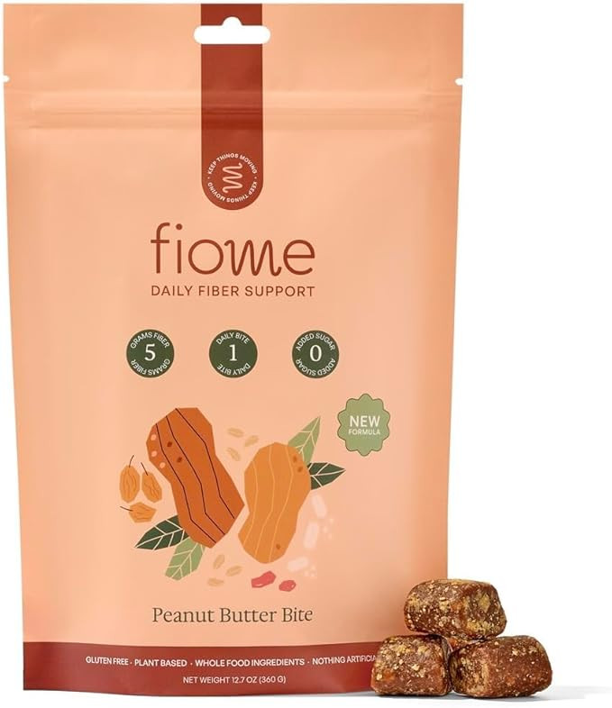 Fiome Fiber Bites - 5g Daily Fiber Supplement - Supports Regularity, Digestion and Gut Health - A... | Amazon (US)
