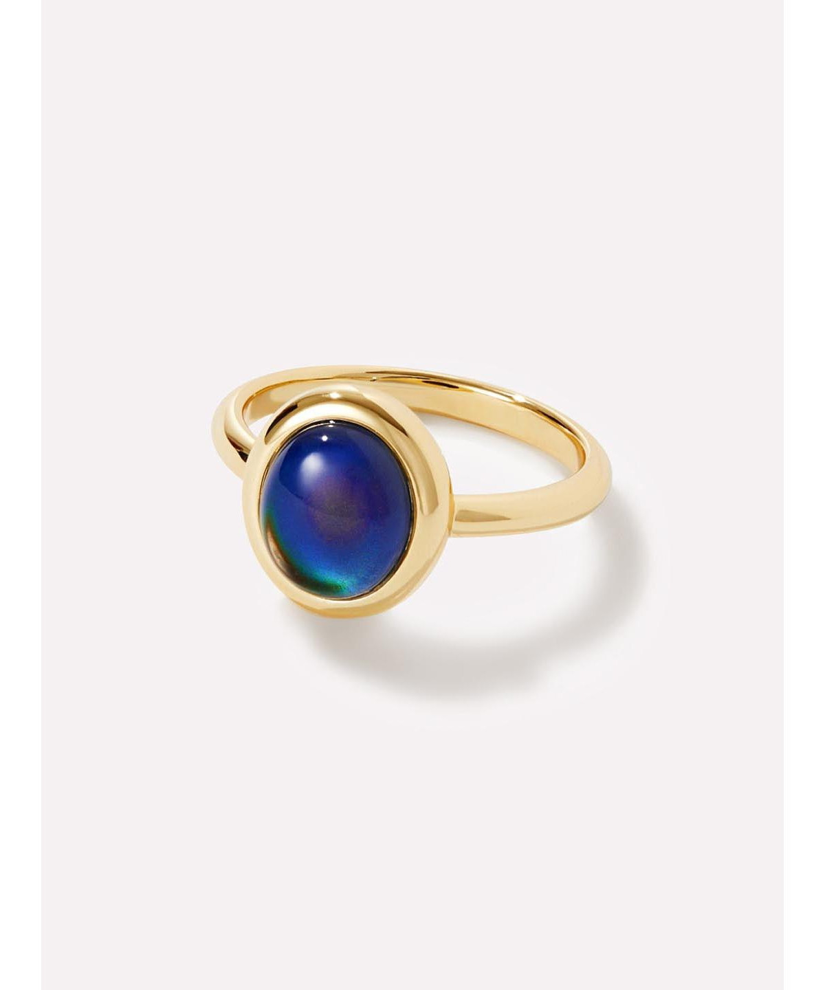 Ana Luisa Gold Mood Ring - Mood Ring - Gold, gold | Macy's