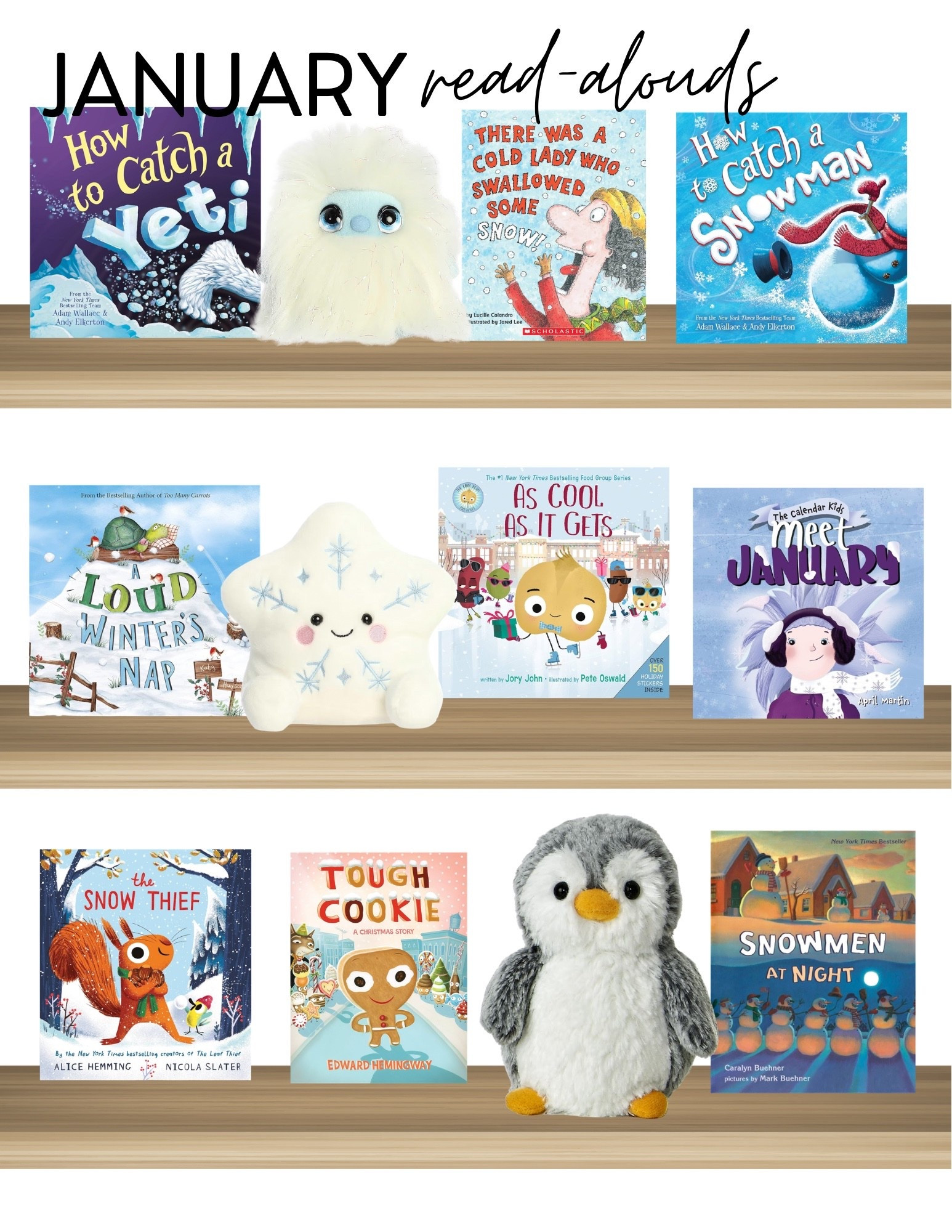 JANUARY READ ALOUDS

#LTKKids #LTKBaby #LTKSeasonal