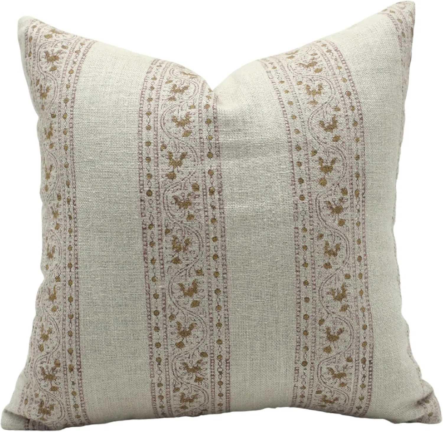 Fabdivine Artisan Block Print Cushion Cover Handcrafted Throw Pillow, Bela Chameli | Wayfair North America