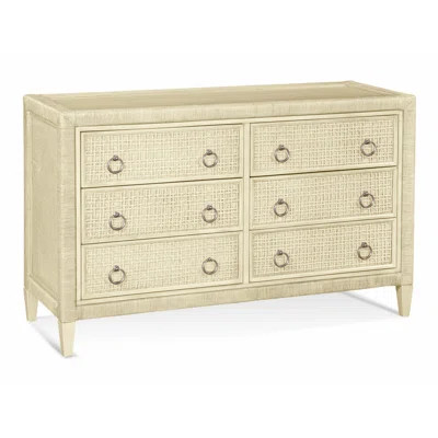 Monterey 6 Drawer Wicker Dresser | Wayfair North America