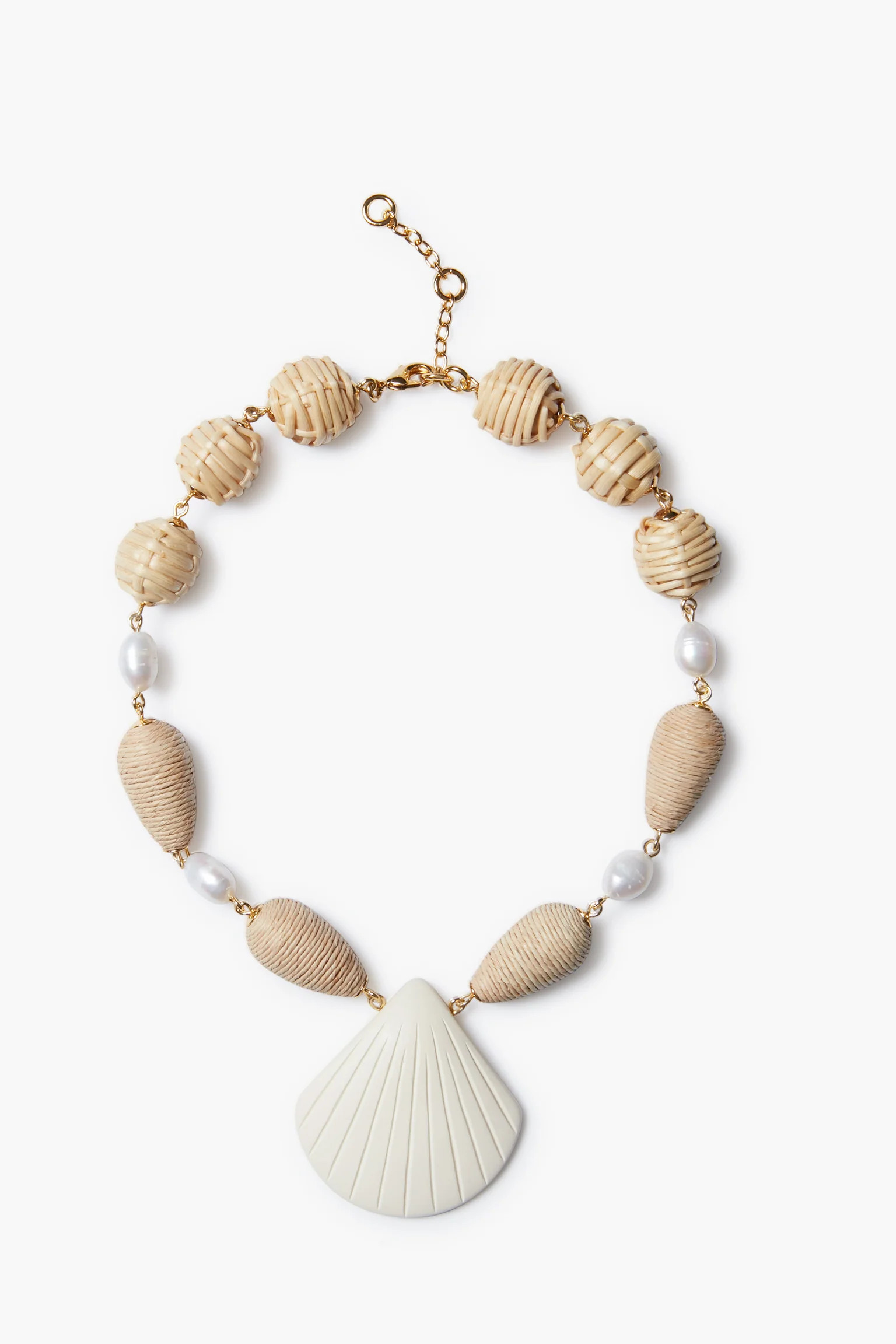 Raffia Porter Necklace | Tuckernuck (US)