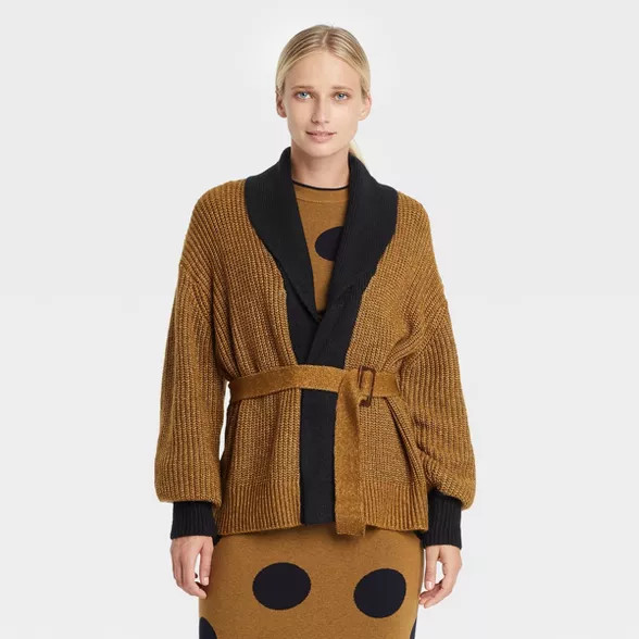 Women's Cardigan - Who What Wear™ Brown | Target