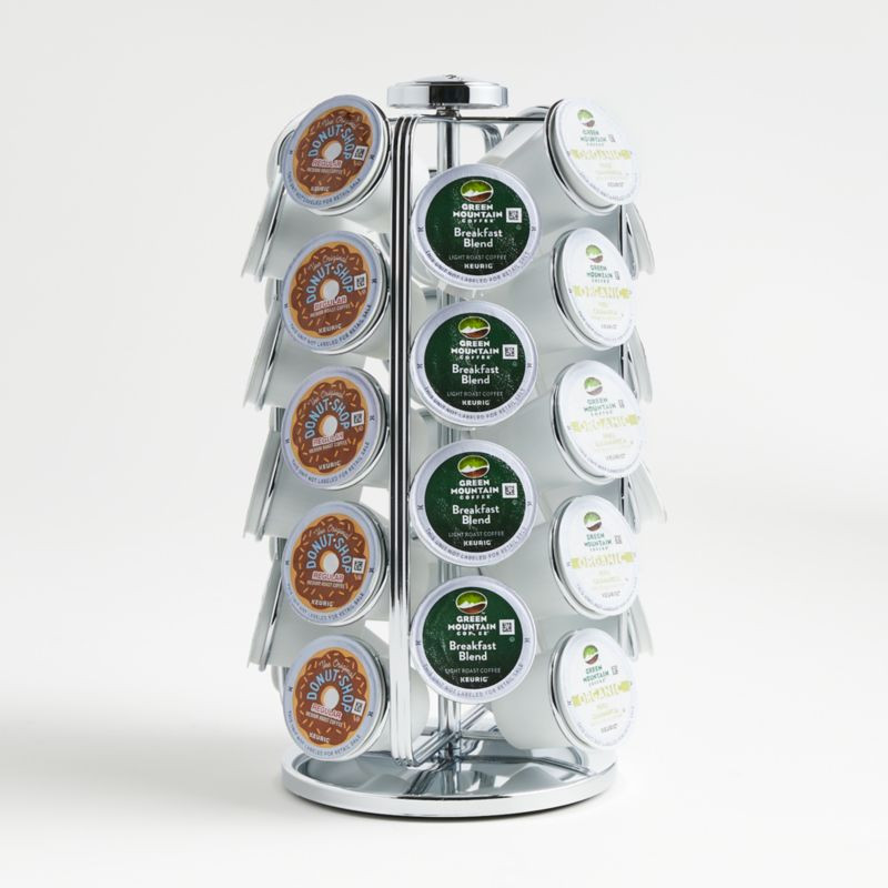 Keurig K-Cup Storage Carousel + Reviews | Crate & Barrel | Crate & Barrel