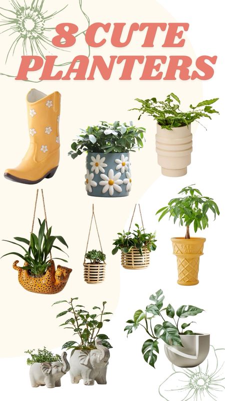 8 adorable planters for summer!!! Give your home a fresh update! 🪴☺️ #houseplants #plants #homedecor #anthropologiehome

#LTKStyleTip #LTKSeasonal