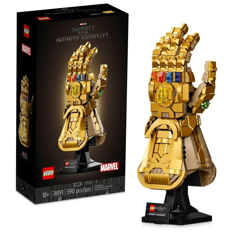 LEGO Marvel Infinity Gauntlet Set 76191, Thanos Glove with Infinity Stones, Collectible Adult Bui... | Walmart (US)