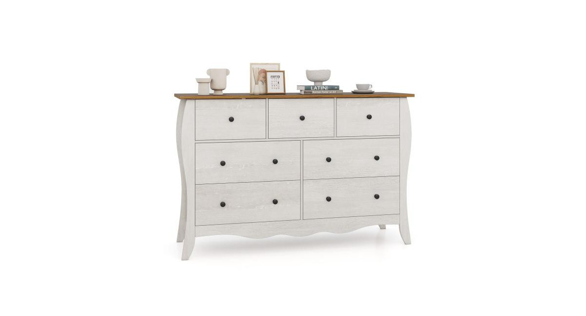 Closet Storage Organizer with 7 Folding Fabric Drawers - Grey | Macy's