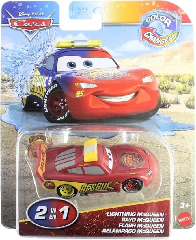 Disney Cars 2025 Color Changers Radiator Springs Race & Rescue Lightning McQueen | Amazon (US)
