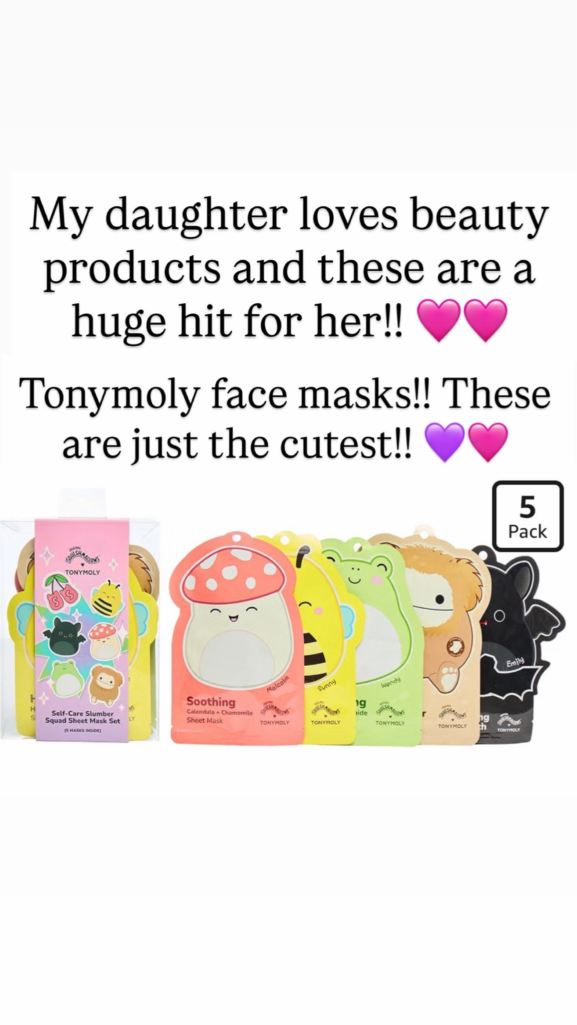 If you have a daughter who is obsessed with beauty, these are such a great pick!
