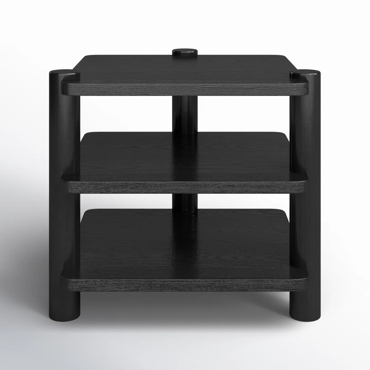 Hepburn 3 Shelf Wood Accent Table | Wayfair North America