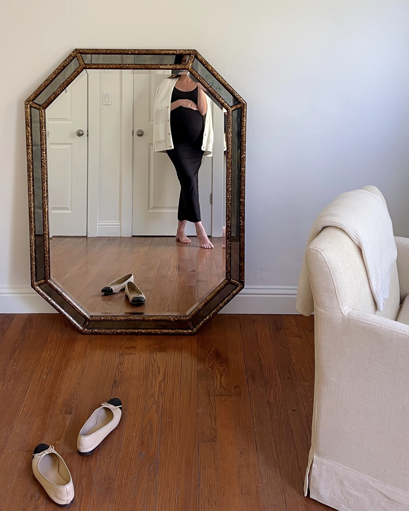 37 weeks 🕊️ I feel like she’s dropped so much since these photos just a day ago. My husband’s telling me to eat spicy foods because he wants to play with her. 😂🤍 Ready to meet her but mama can use a few more weeks! 

#LTKSeasonal #LTKbaby #LTKbump