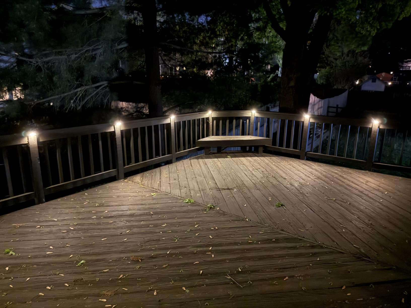 SOLPEX Solar Deck Lights Outdoor 16 Pack, Solar Step Lights Waterproof Led Solar lights for Outdo... | Amazon (US)