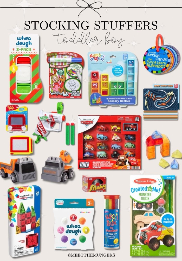 Stocking stuffers for toddler boys! Perfect ideas for ages 2-4🎄



#LTKGiftGuide #LTKKids #LTKHoliday