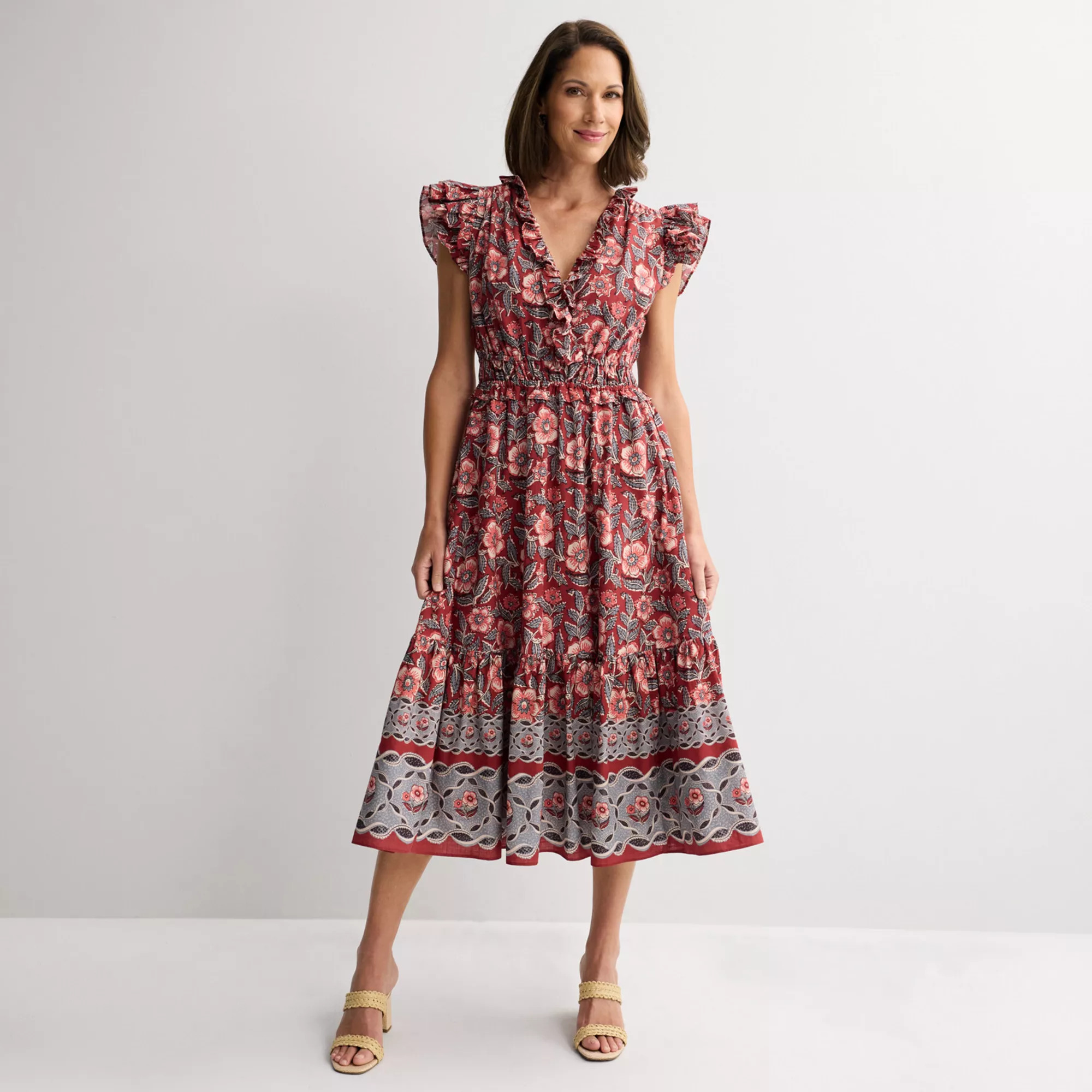 Women's Farmers Market Midi Dress | Kohl's