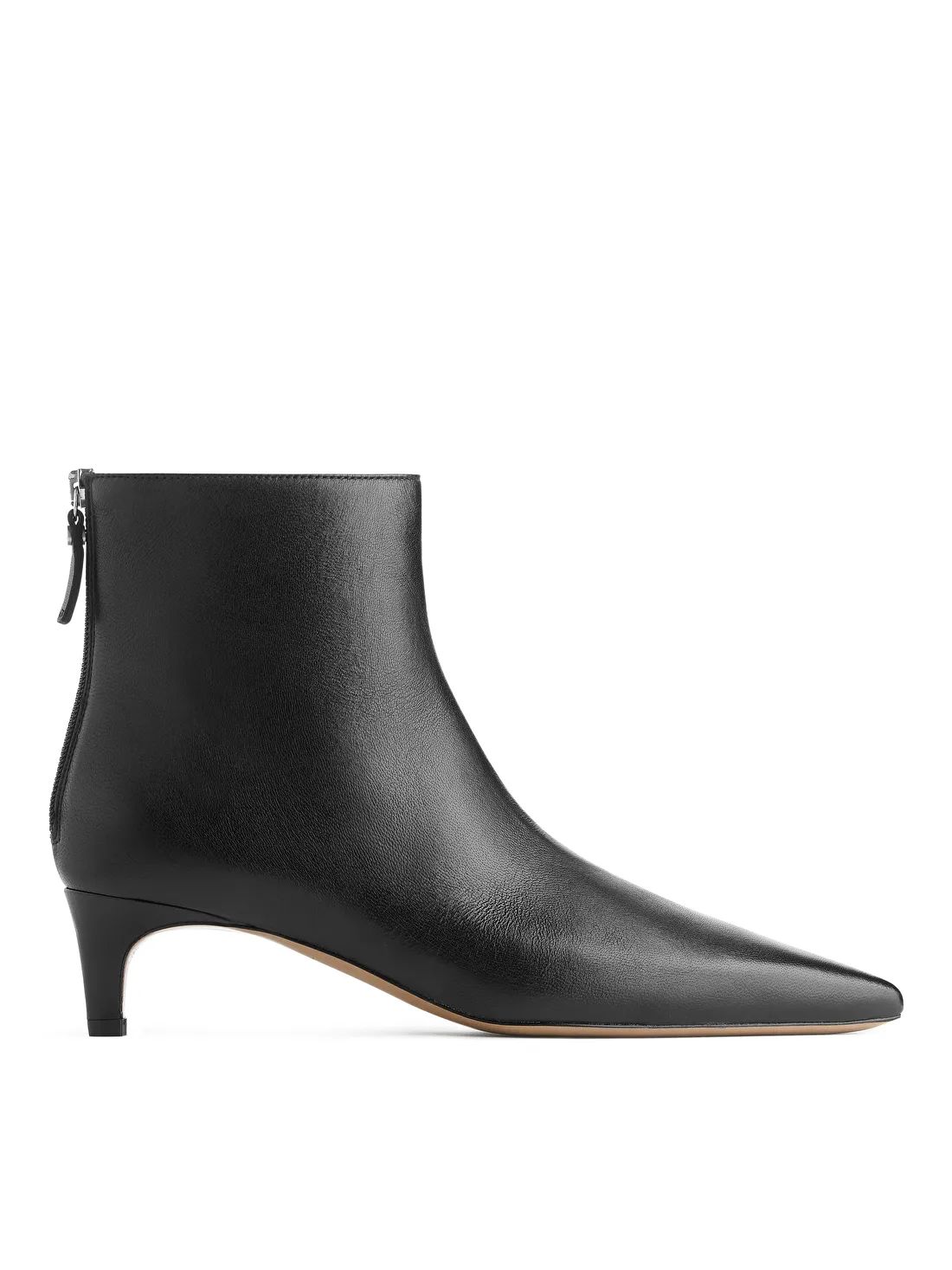 Mid Heel Ankle Boots - Schwarz - Shoes - ARKET AT | ARKET (US&UK)