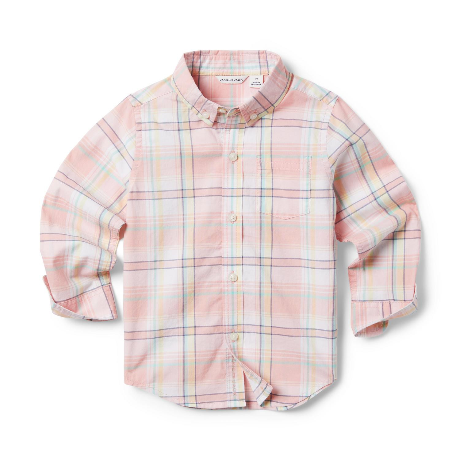 Madras Plaid Shirt | Janie and Jack