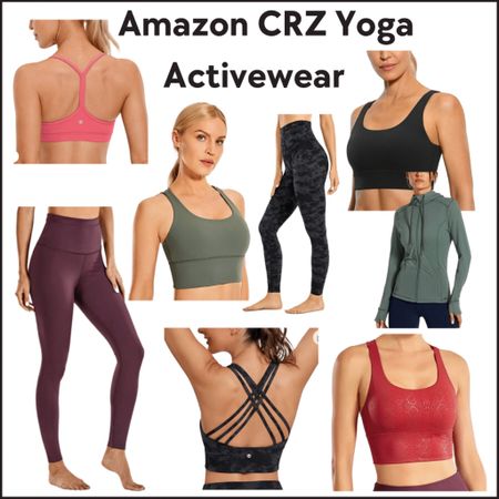 All of these 😍. Activewear leggings and sports bras. So many color options too! Mix and match. 

#LTKunder50 #LTKfit #LTKunder100