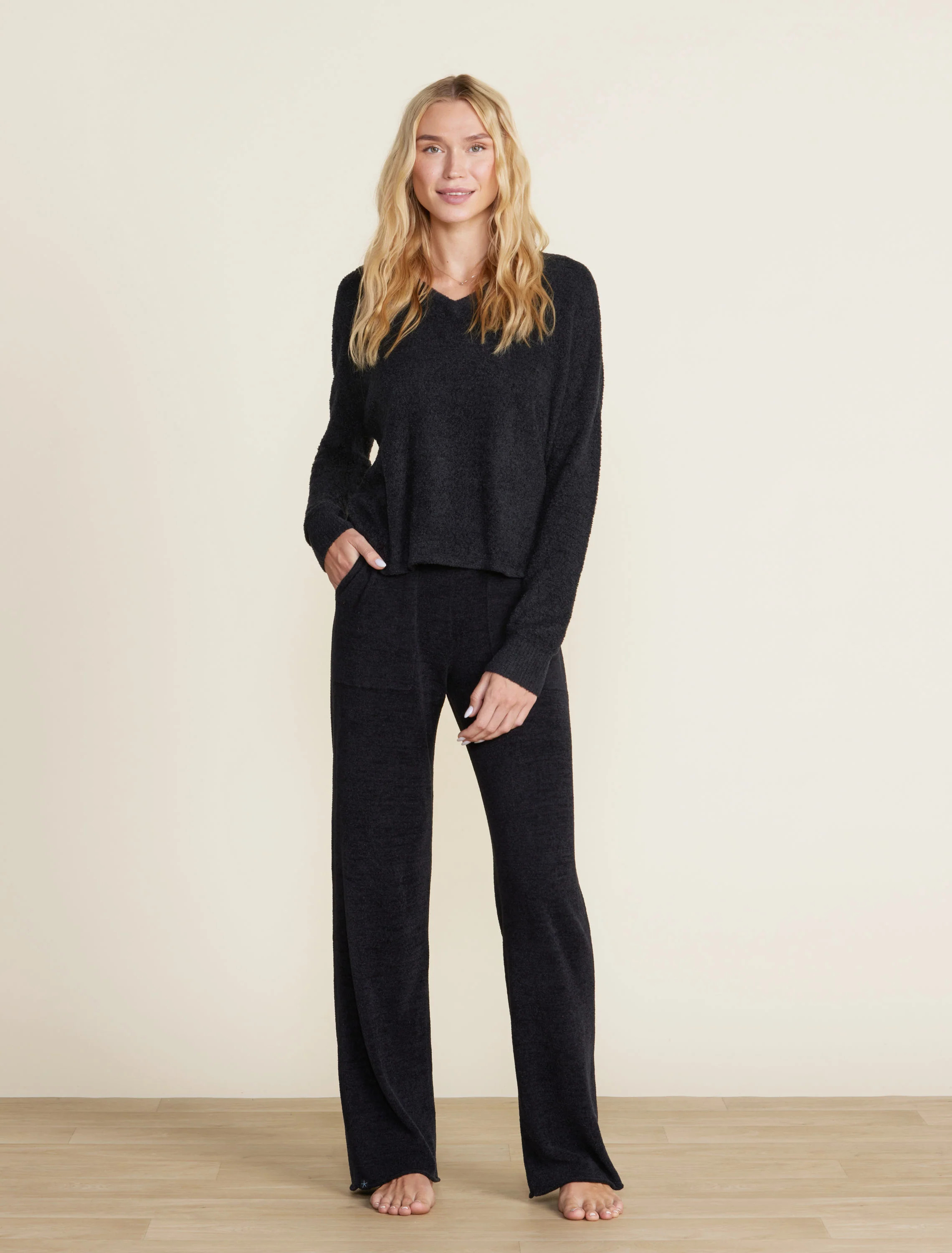 CozyChic Lite® Diamond Pointelle Pullover | Barefoot Dreams