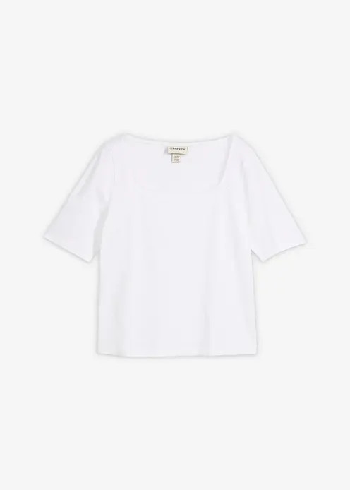 T-Shirt aus schwerer Bio-Baumwolle | Bonprix DE