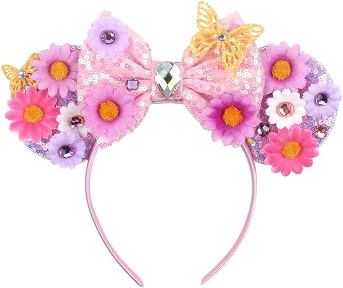 Mouse Ears Bow Headbands Halloween Costume Princess Decoration For Encanto Dress upCosplay | Amazon (US)