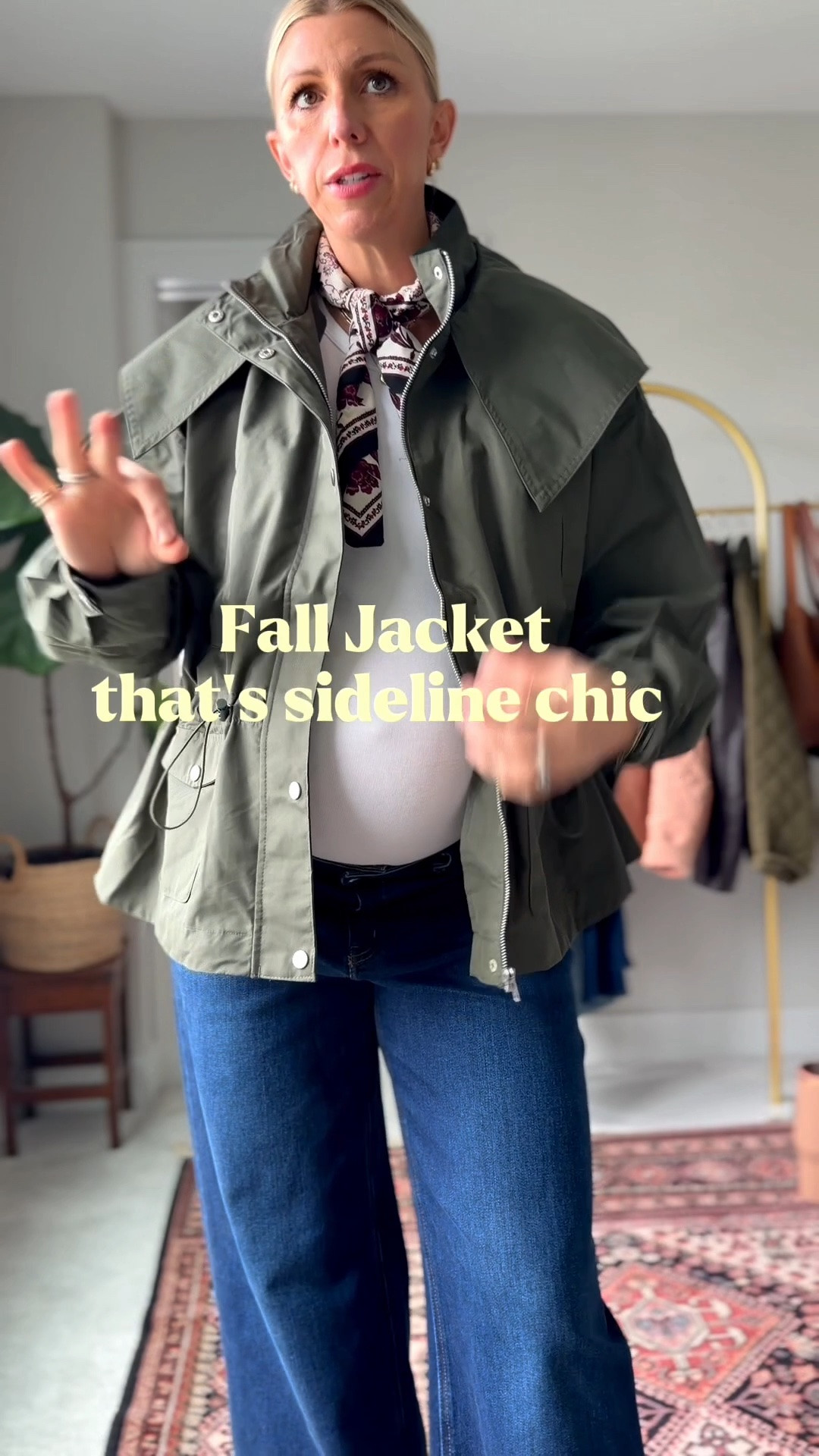 Sideline chic for all the sports mom’s this fall- I found the perfect jacket that works for rain or wind, but also looks fashion forward 👏🏻
This jacket has a removable hood and fits true to size.

#LTKgrwm #LTKootd #LTKSeasonal