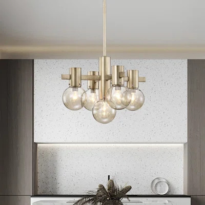 Dedde 5 - Light Unique / Statement Modern Linear Chandelier | Wayfair North America