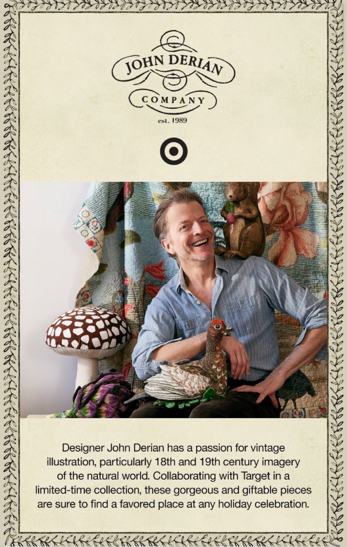 John Derian x Target new collection just dropped!!! Everything sells out every year but there are still items in stock! 🏃🏼‍♀️🏃🏼‍♀️🏃🏼‍♀️

#LTKHome #LTKHoliday #LTKGiftGuide