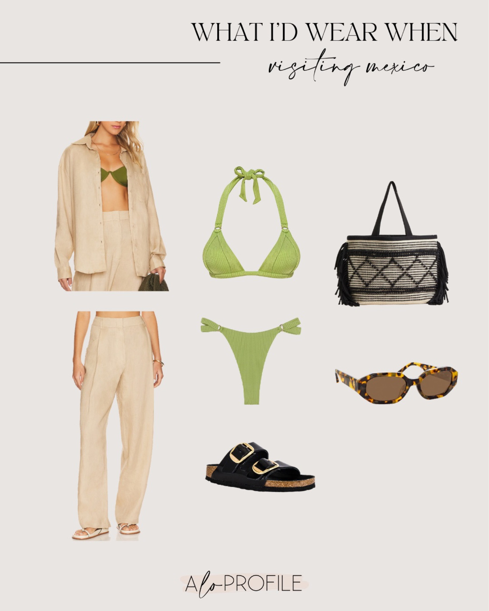 What I Would Wear : To Mexico // swimwear, swimsuit coverups, bathing suit coverups, beach vacation, vacay, vacay outfits, beachwear, resort wear, cute swimsuit coverups, vacation style, vacation essentials